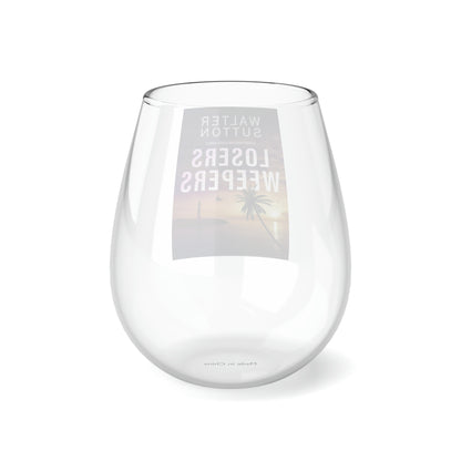 Losers Weepers - Stemless Wine Glass, 11.75oz