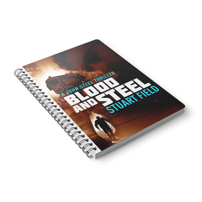 Blood And Steel - A5 Wirebound Notebook