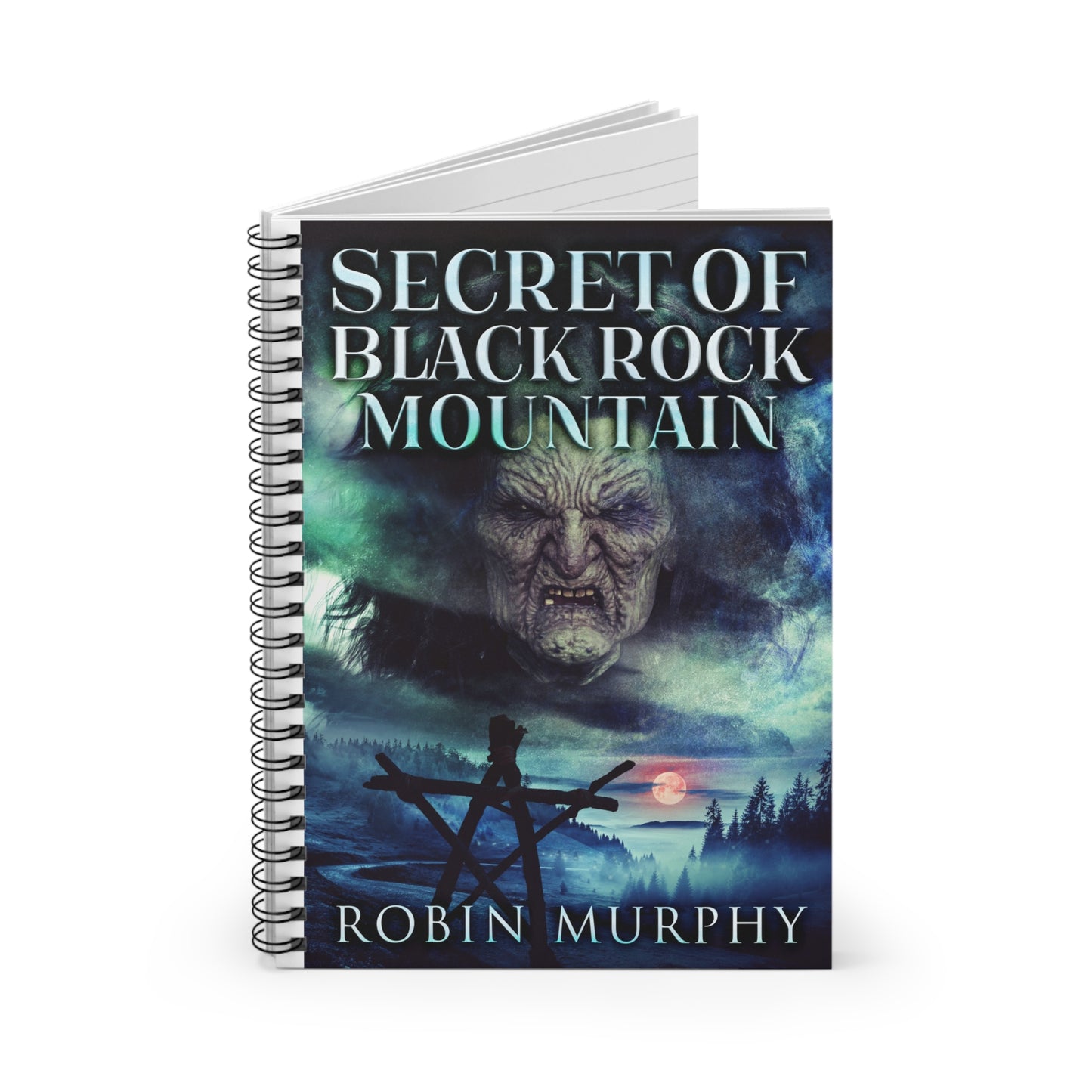 Secret of Black Rock Mountain - Spiral Notebook