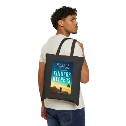 Finders Keepers - Cotton Canvas Tote Bag