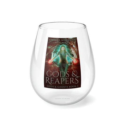 Gods & Reapers - Stemless Wine Glass, 11.75oz