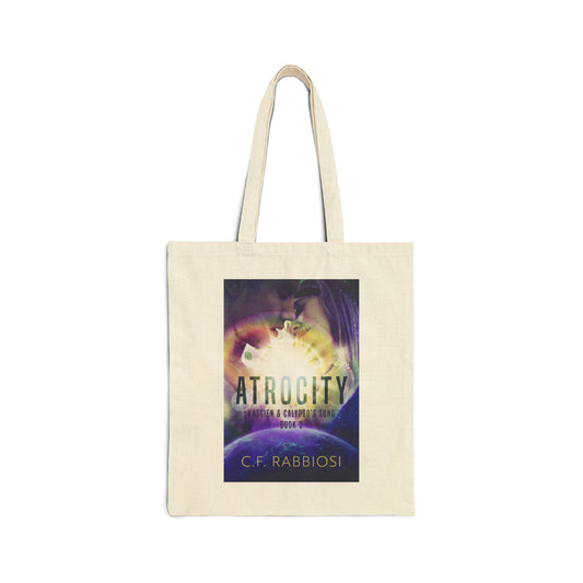 Atrocity - Cotton Canvas Tote Bag