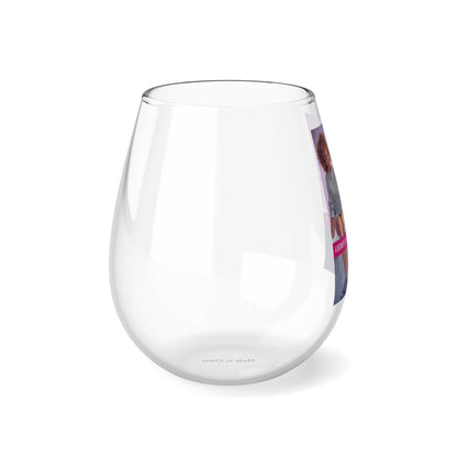 Natural Hair For Beginners - Stemless Wine Glass, 11.75oz