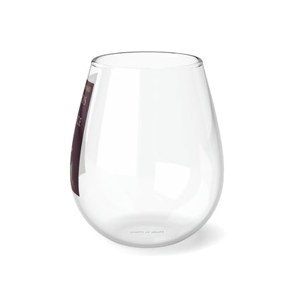 Sounds Of Silence - Stemless Wine Glass, 11.75oz