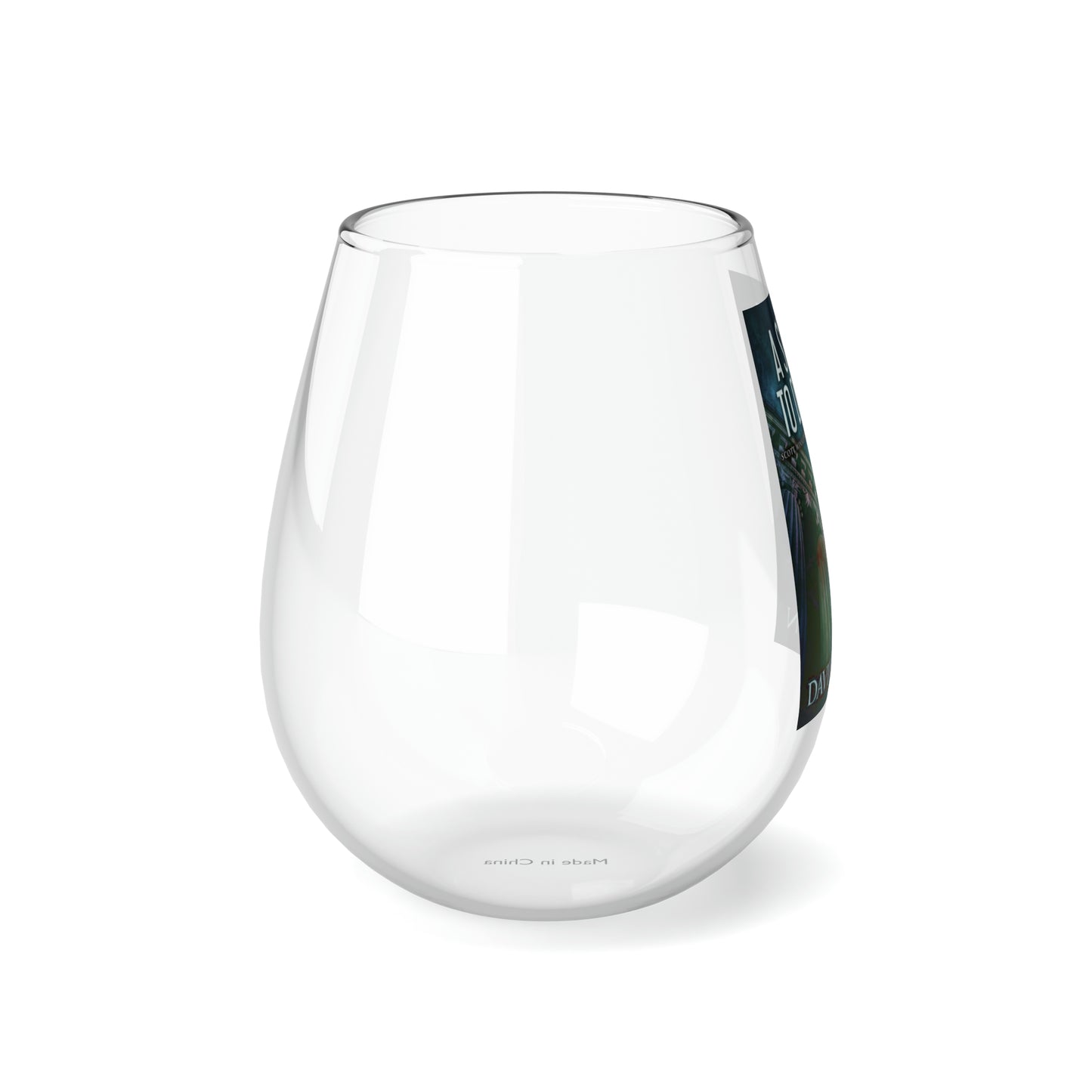 A Secret to Die For - Stemless Wine Glass, 11.75oz