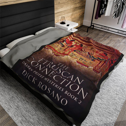 The Etruscan Connection - Velveteen Plush Blanket