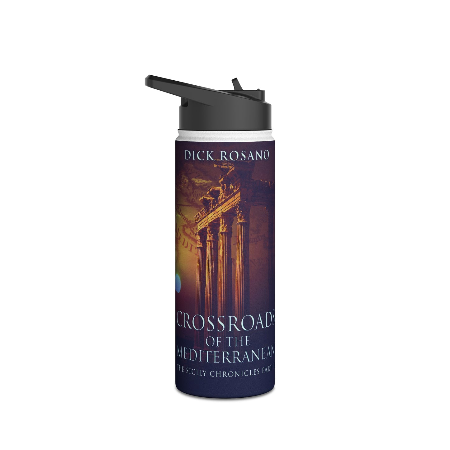 Crossroads Of The Mediterranean - Stainless Steel Water Bottle