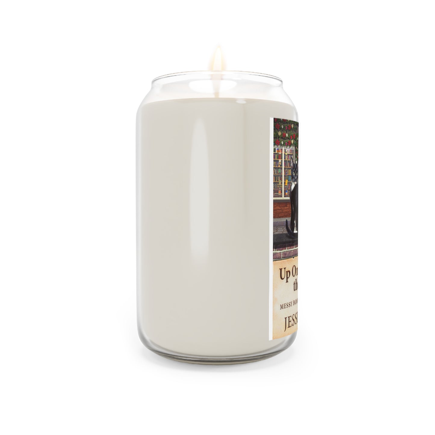 Up On the Bookshop, the Body Fell - Scented Candle