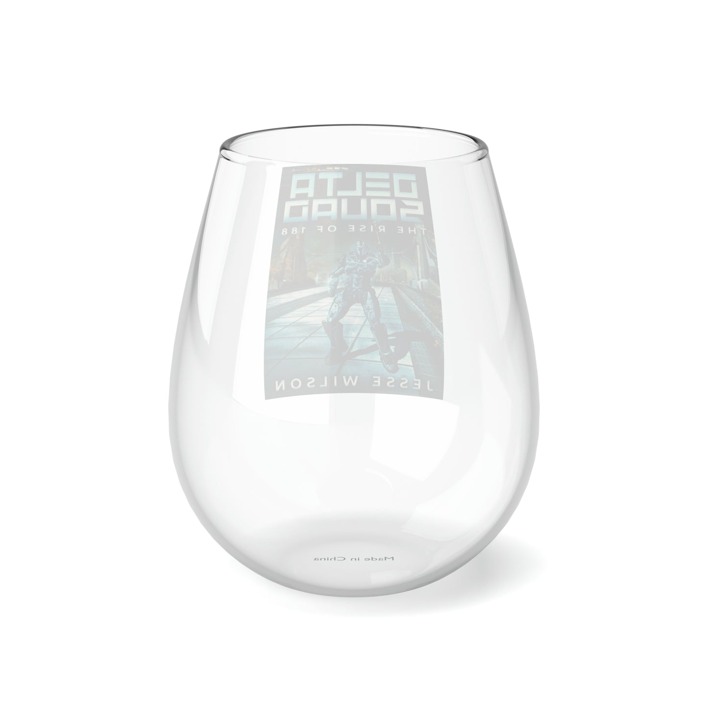 Delta Squad - The Rise Of 188 - Stemless Wine Glass, 11.75oz