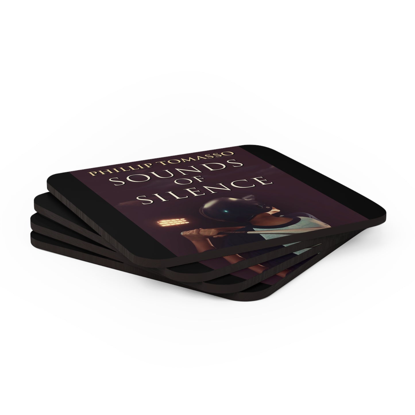 Sounds Of Silence - Corkwood Coaster Set