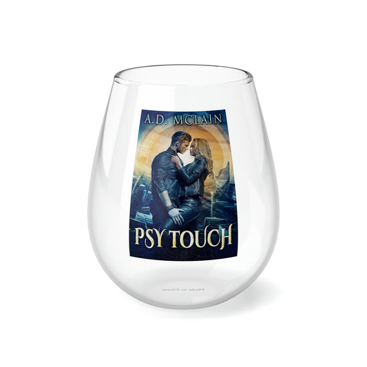 Psy Touch - Stemless Wine Glass, 11.75oz