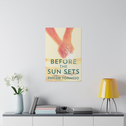 Before The Sun Sets - Canvas