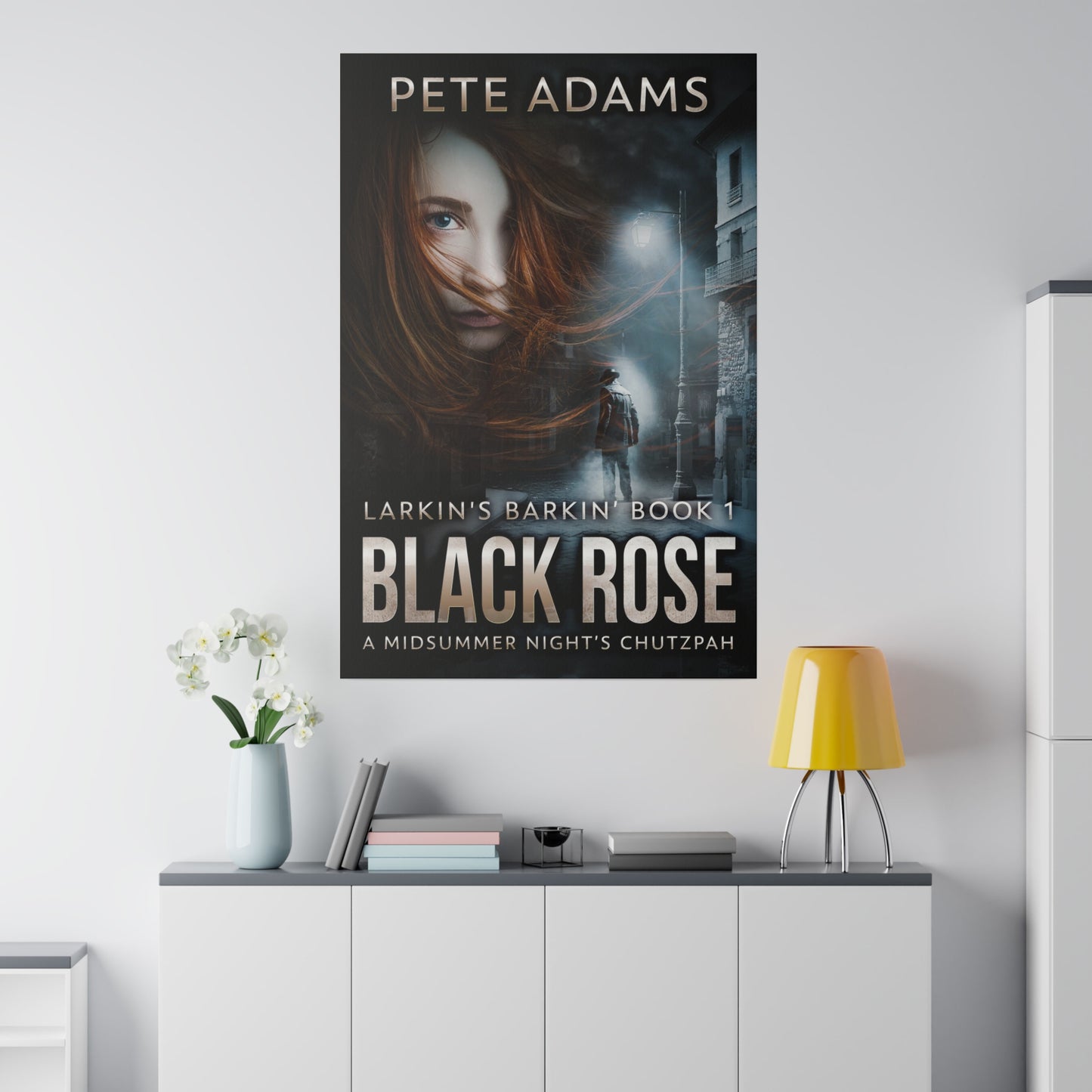 Black Rose - Canvas