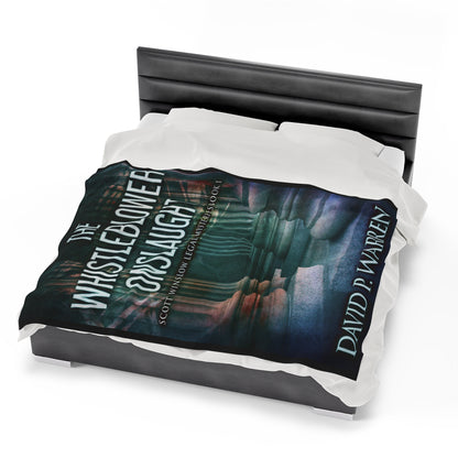 The Whistleblower Onslaught - Velveteen Plush Blanket