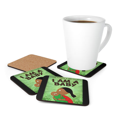 I Am A Baby - Corkwood Coaster Set