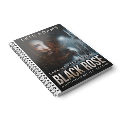 Black Rose - A5 Wirebound Notebook