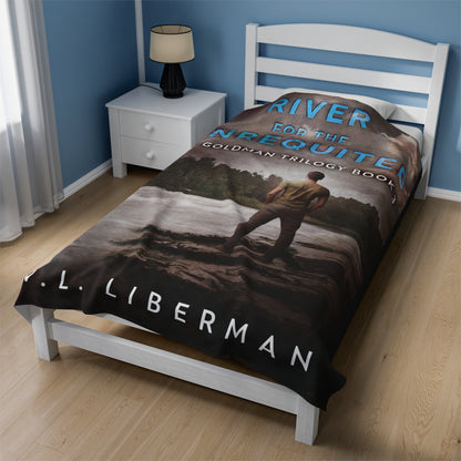 River for the Unrequited - Velveteen Plush Blanket