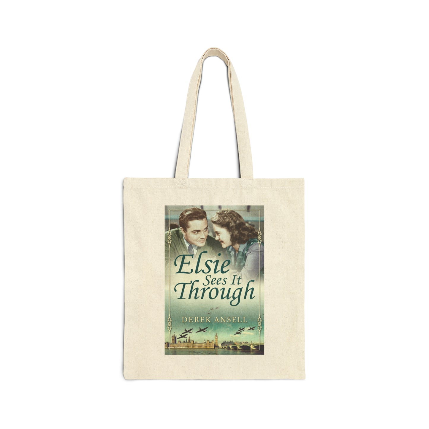 Elsie Sees It Through - Cotton Canvas Tote Bag