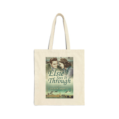 Elsie Sees It Through - Cotton Canvas Tote Bag