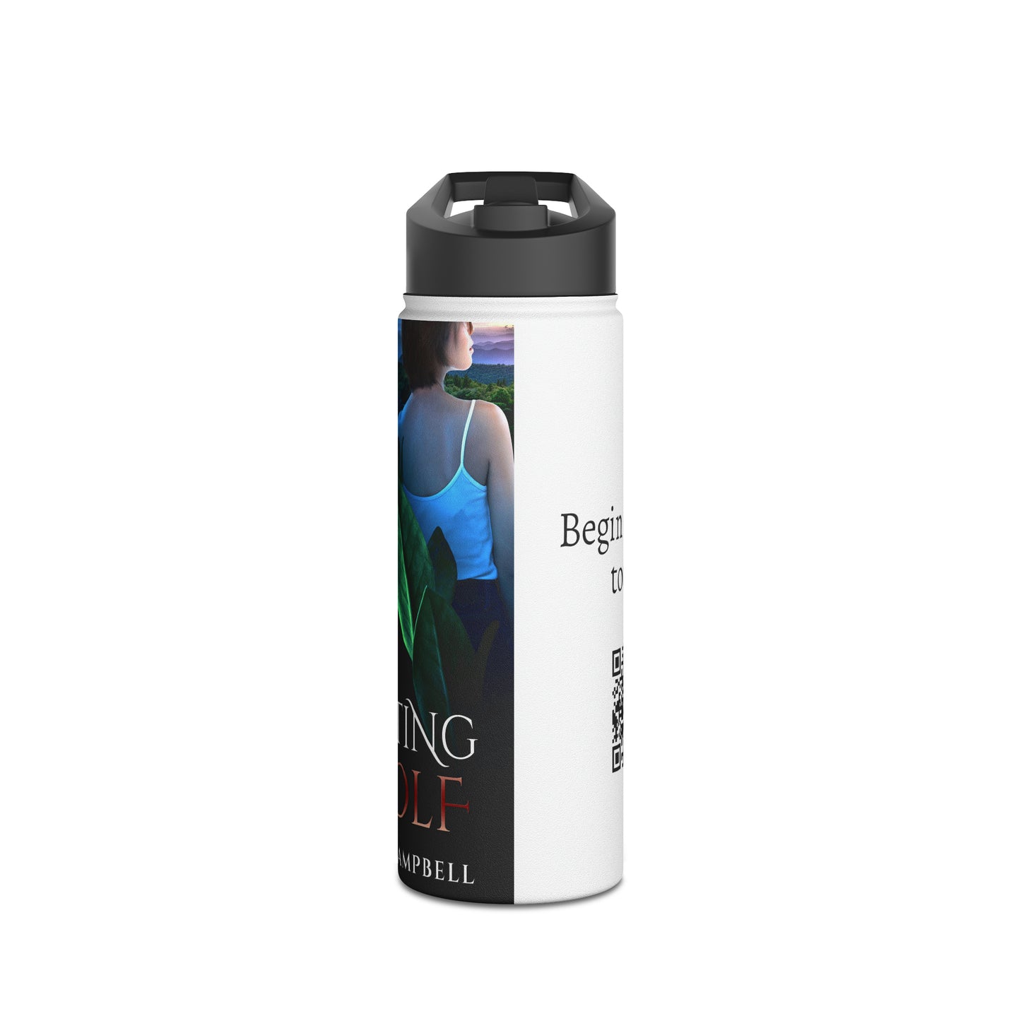 Trusting the Wolf - Stainless Steel Water Bottle