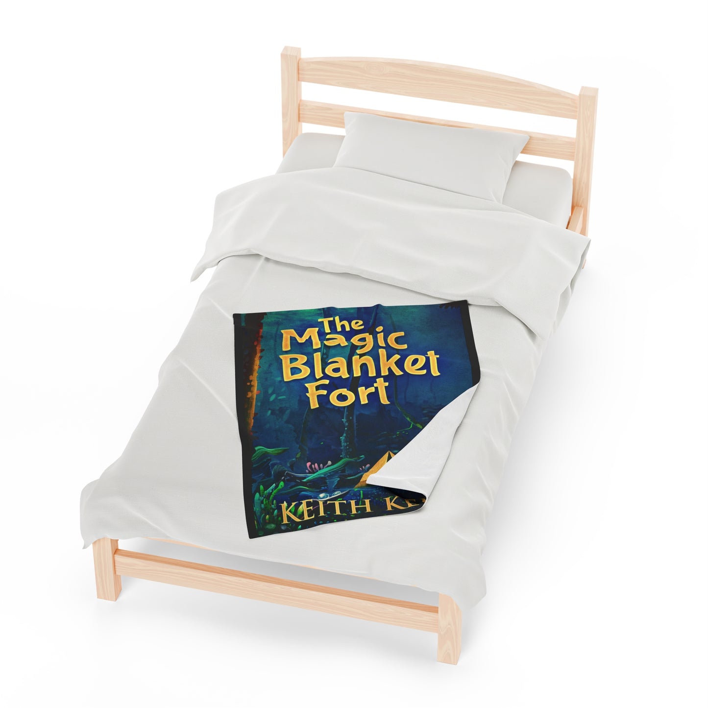 The Magic Blanket Fort - Velveteen Plush Blanket