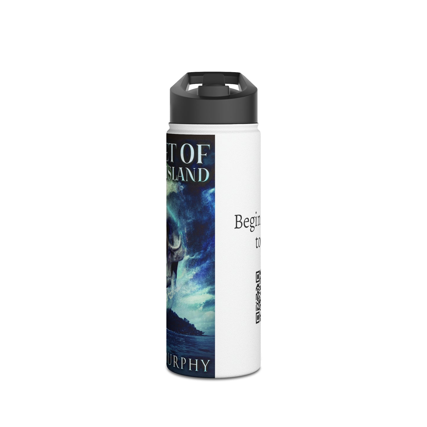 Secret Of Coffin Island - Stainless Steel Water Bottle