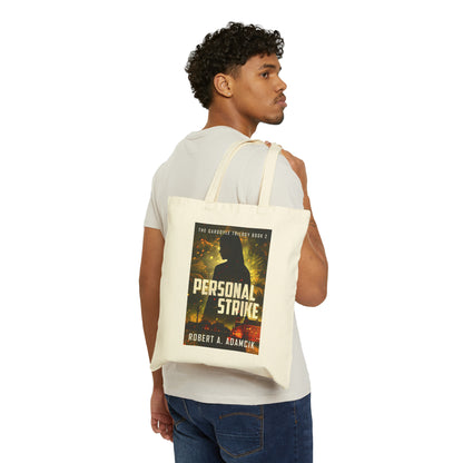 Personal Strike - Cotton Canvas Tote Bag