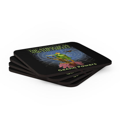 The String Bean And The Firefly - Corkwood Coaster Set