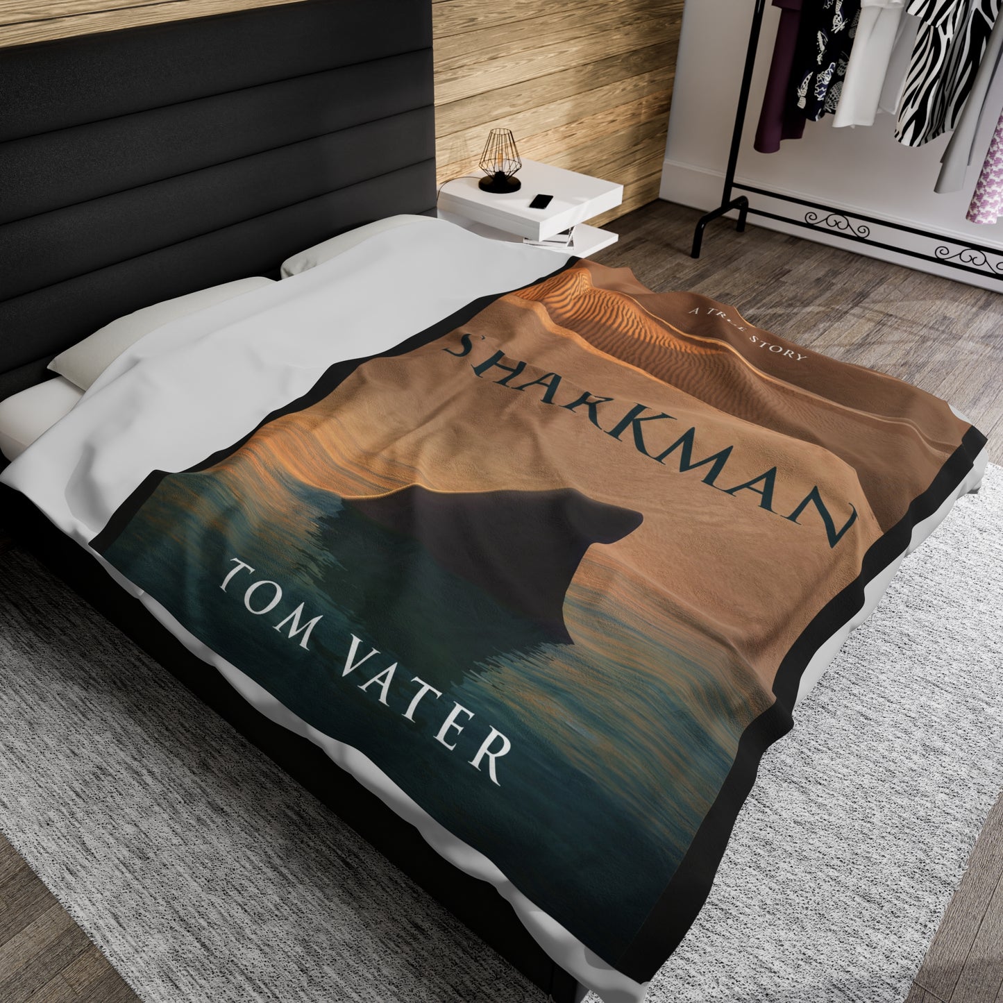 Sharkman - Velveteen Plush Blanket