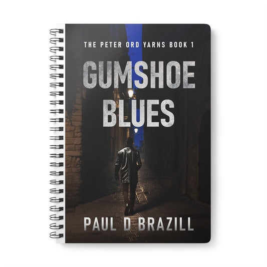 Gumshoe Blues - A5 Wirebound Notebook