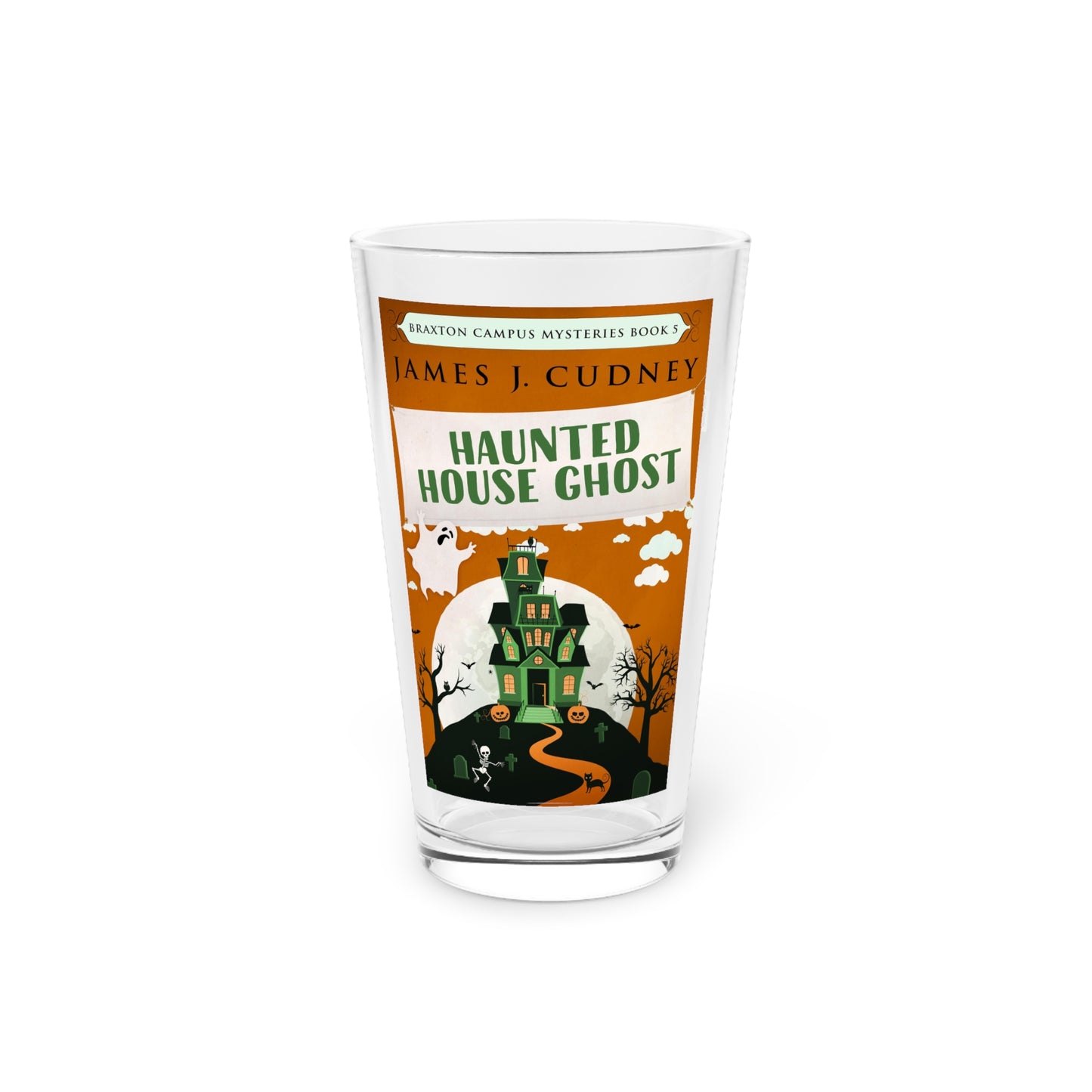 Haunted House - Pint Glass