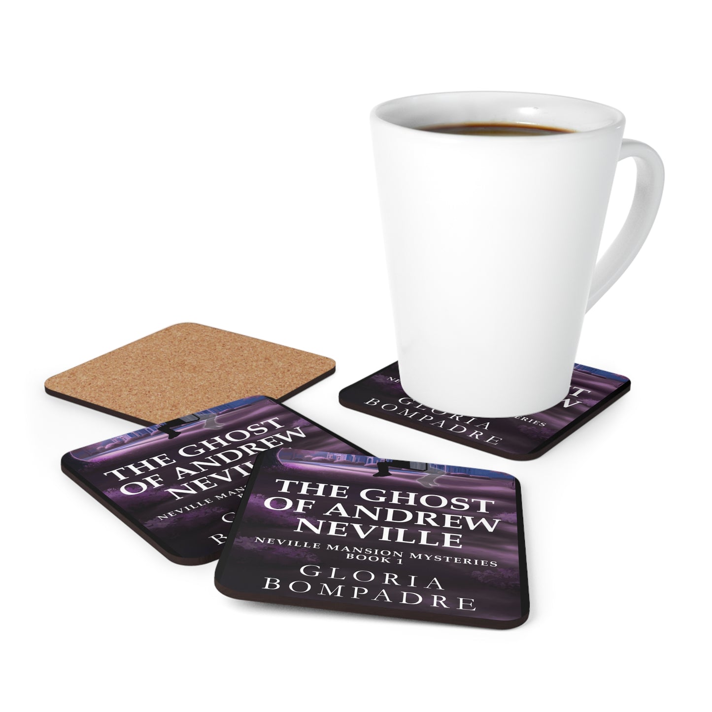 The Ghost of Andrew Neville - Corkwood Coaster Set