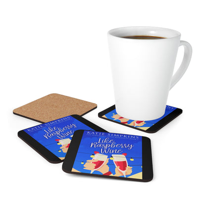 Like Raspberry Wine - Corkwood Coaster Set