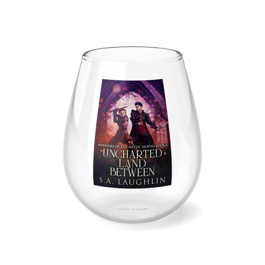 Uncharted Land Between - Stemless Wine Glass, 11.75oz