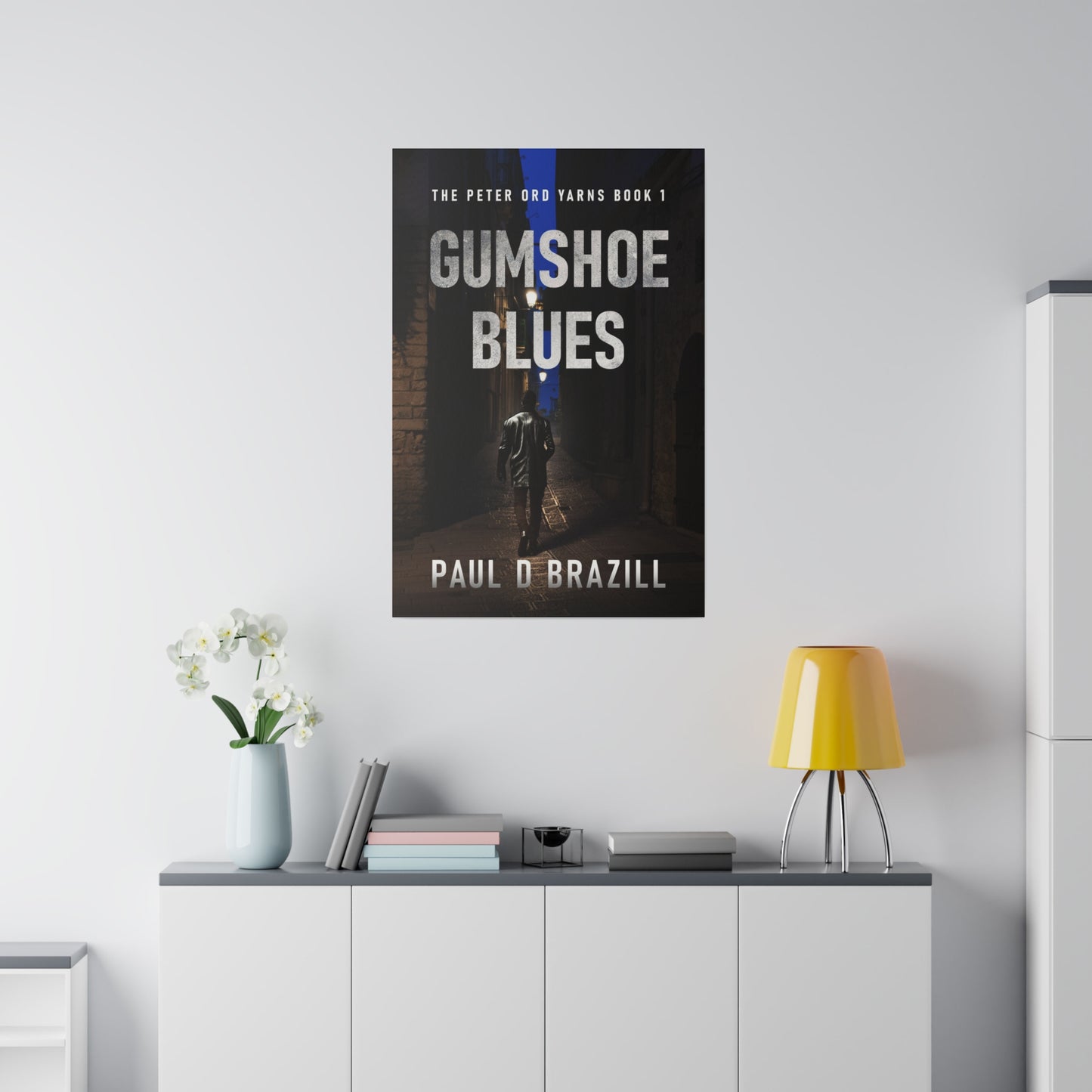 Gumshoe Blues - Canvas