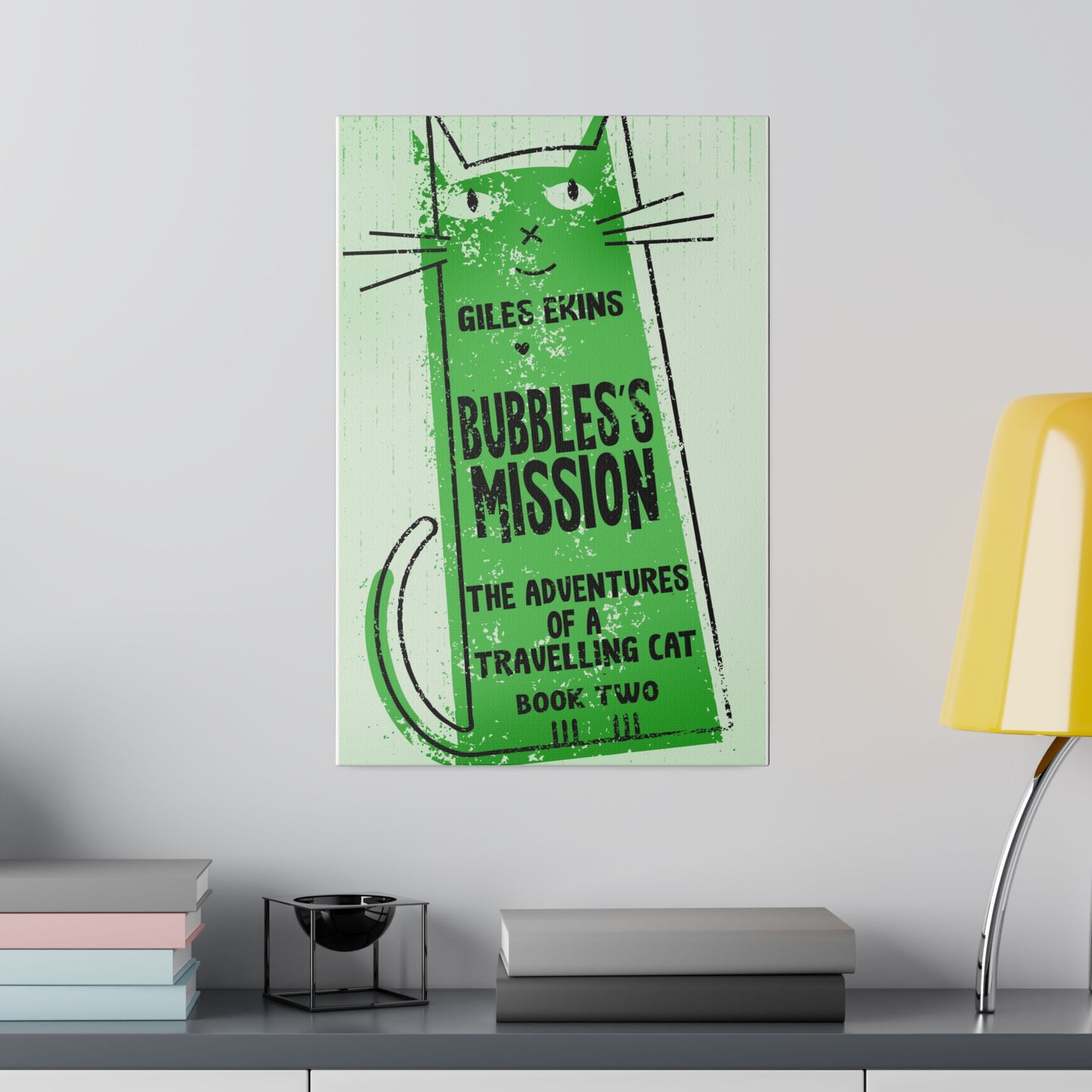 Bubbles's Mission - Canvas