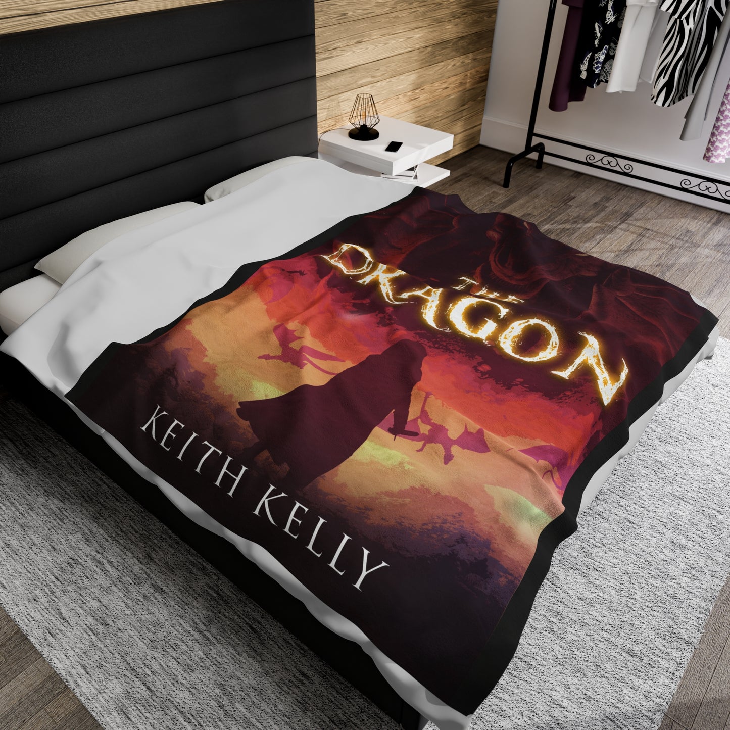 The Dragon - Velveteen Plush Blanket