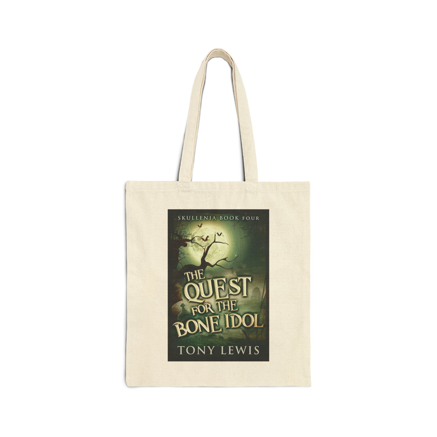 The Quest for the Bone Idol - Cotton Canvas Tote Bag