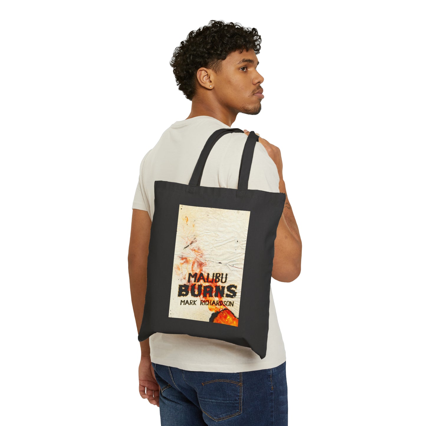 Malibu Burns - Cotton Canvas Tote Bag