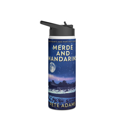 Merde And Mandarins - Stainless Steel Water Bottle