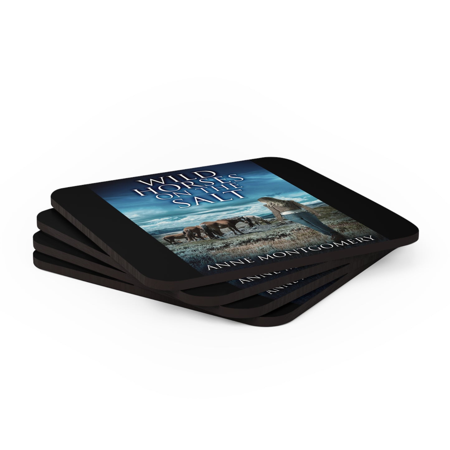 Wild Horses On The Salt - Corkwood Coaster Set