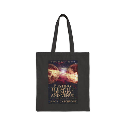 Busting The Myths Of Mars And Venus - Cotton Canvas Tote Bag