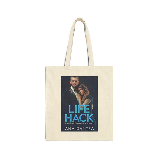 Life Hack - Cotton Canvas Tote Bag