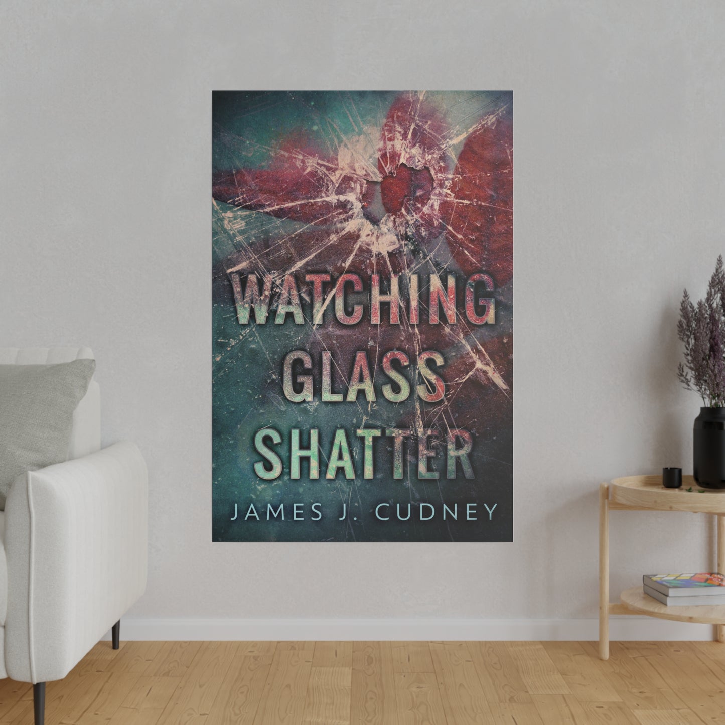 Watching Glass Shatter - Canvas