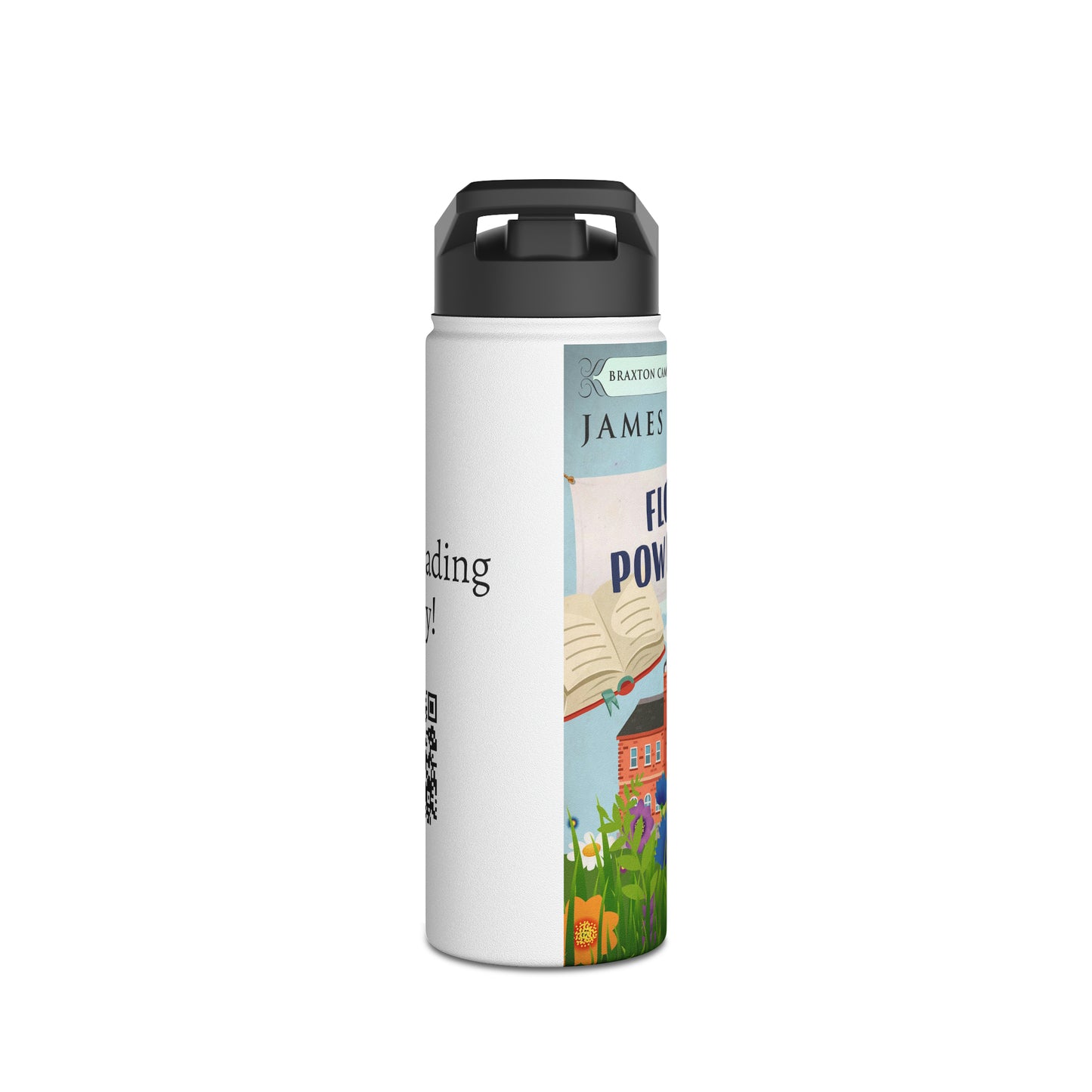 Flower Power Trip - Stainless Steel Water Bottle