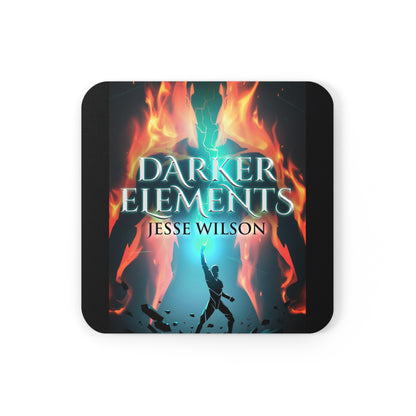 Darker Elements - Corkwood Coaster Set