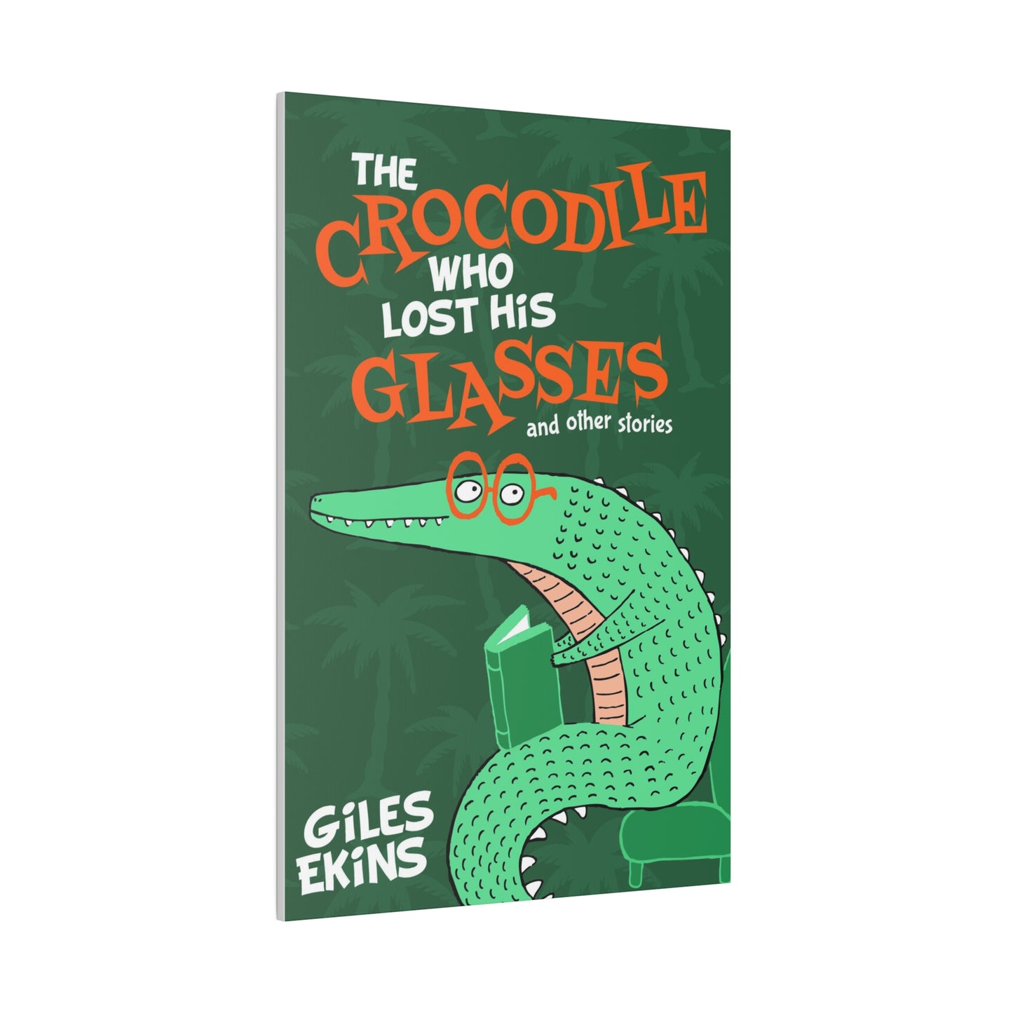 The Crocodile Who Lost His Glasses - Canvas