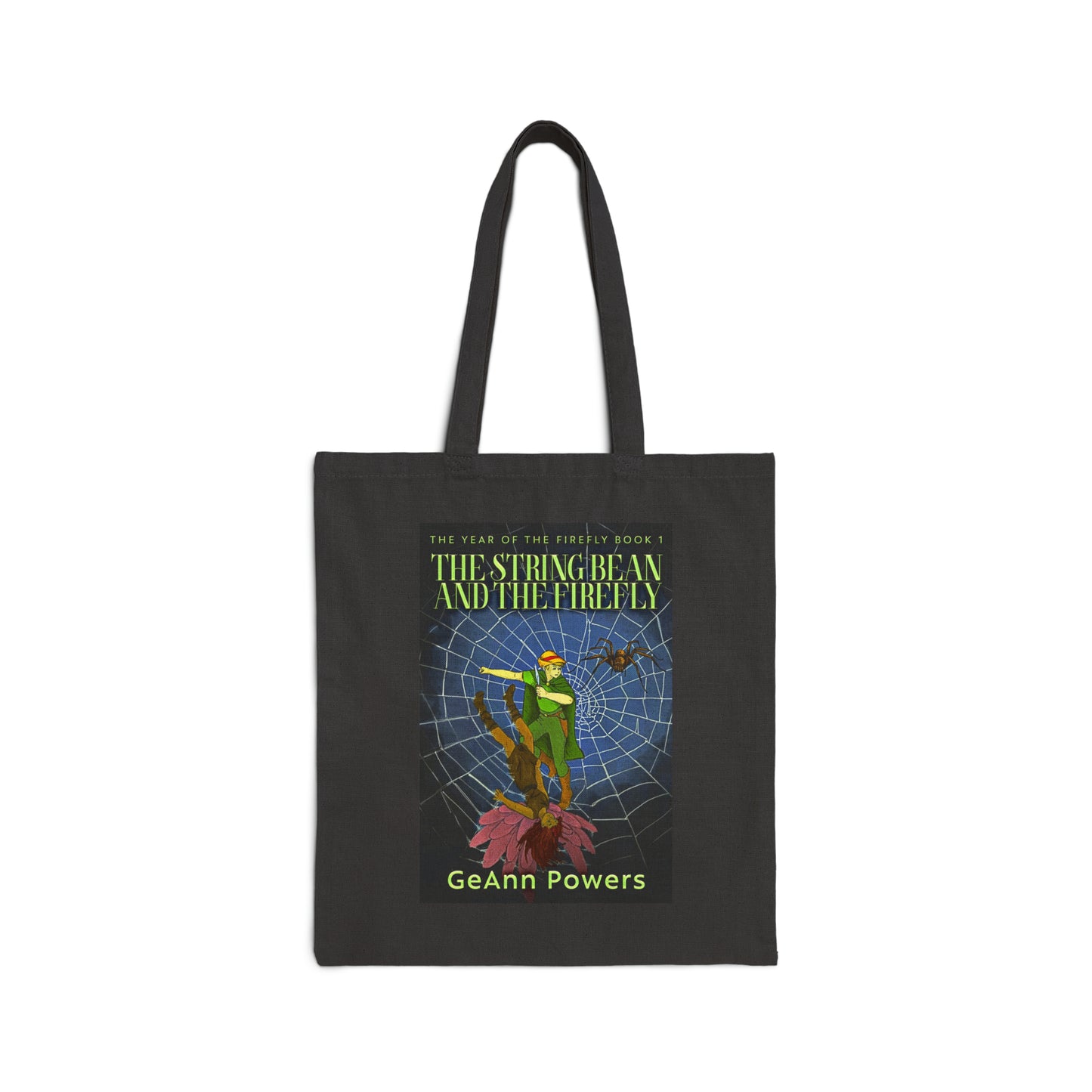 The String Bean And The Firefly - Cotton Canvas Tote Bag