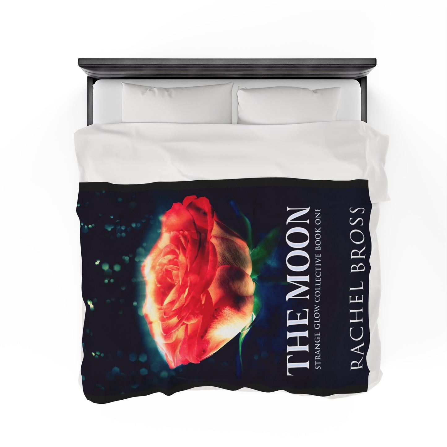 The Moon - Velveteen Plush Blanket