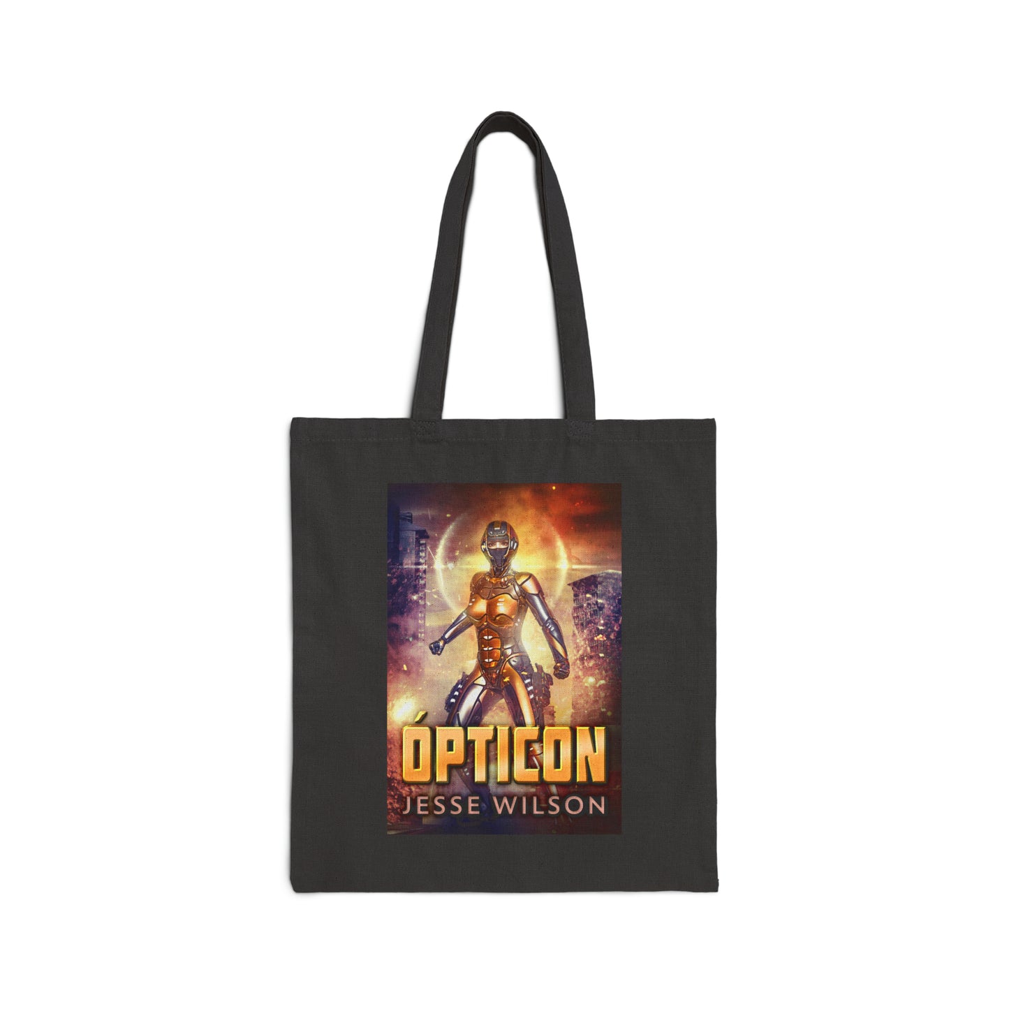 Opticon - Cotton Canvas Tote Bag